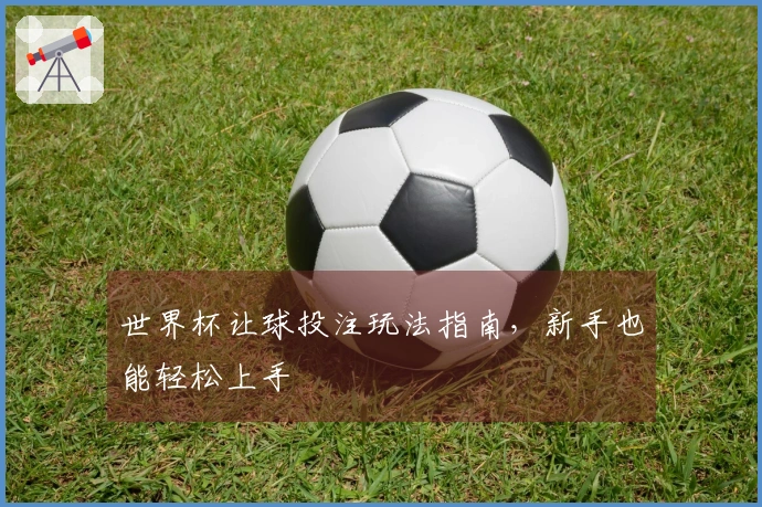 世界杯让球投注玩法指南，新手也能轻松上手